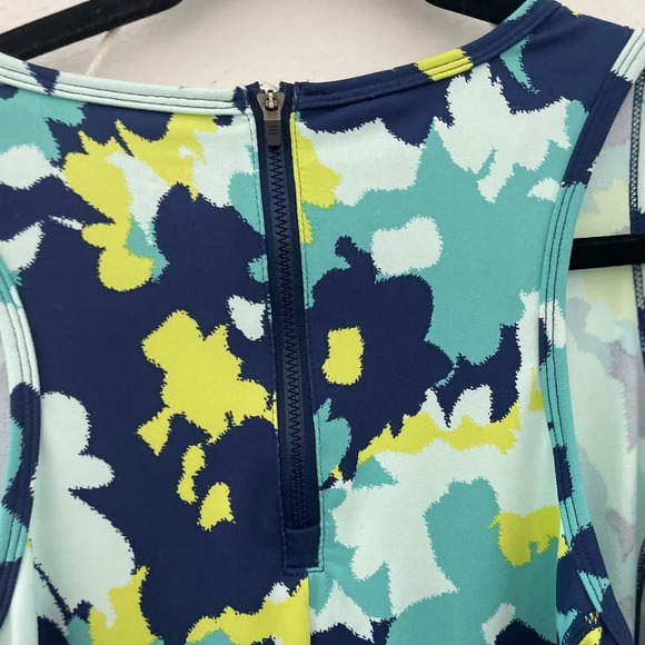 Title Nine Buttah Floral Dress Aqua Sea NWT - Picture 4 of 6